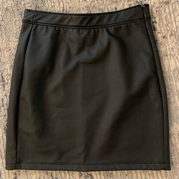 NWT Gentle Fawn Faux Leather Skirt | Size XS - Picture 2 of 4